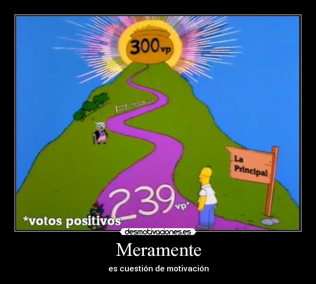 Meramente - es cuestión de motivación