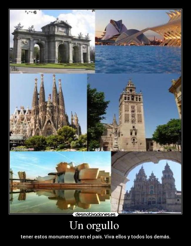 Un orgullo - tener estos monumentos en el país. Viva ellos y todos los demás.