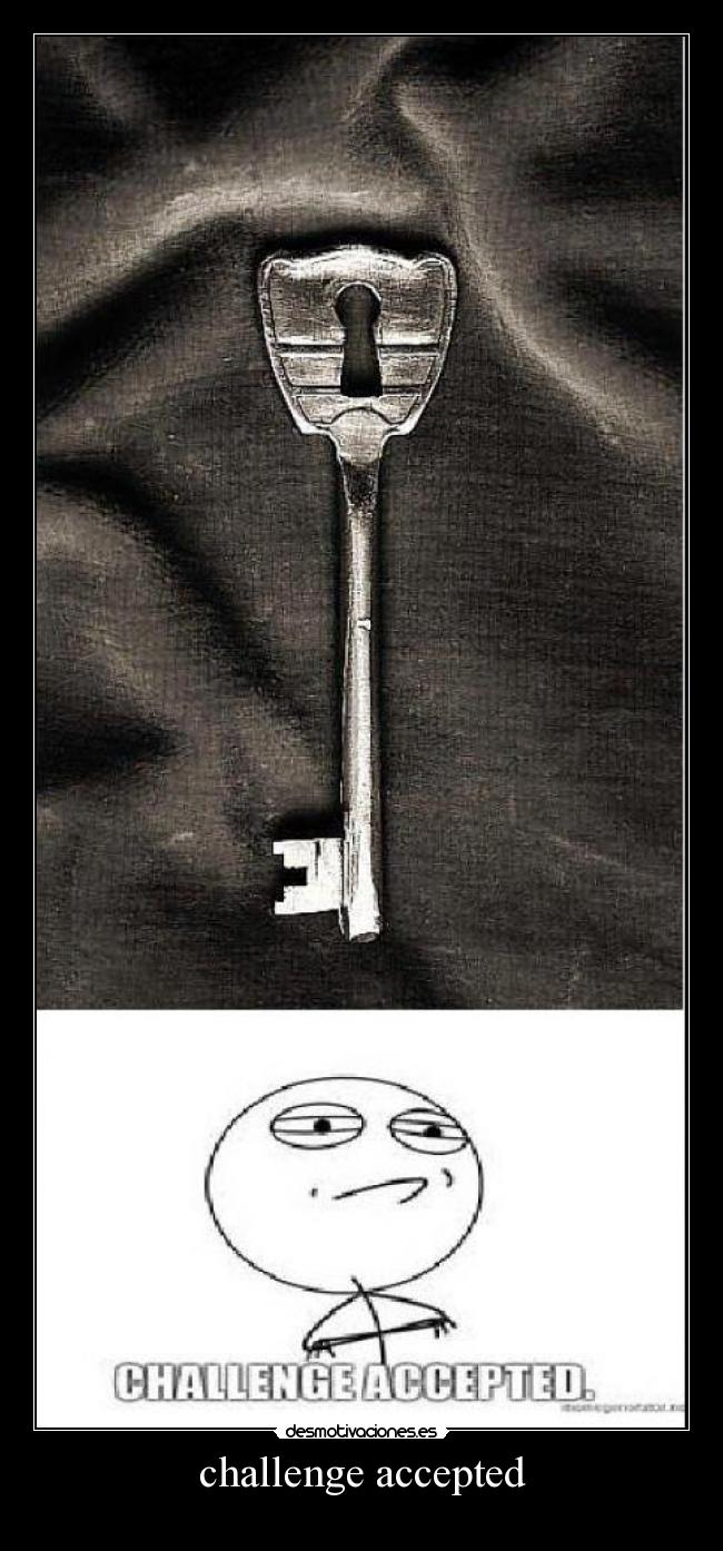 challenge accepted -