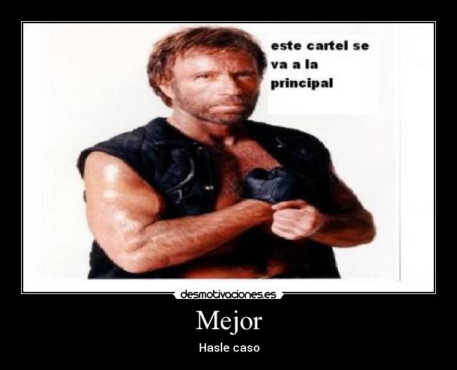 Mejor -