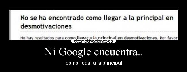 Ni Google encuentra.. -