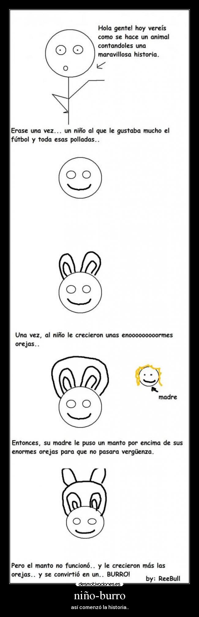 niño-burro - así comenzó la historia..