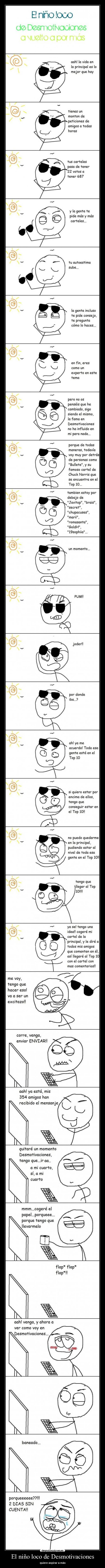 El niño loco de Desmotivaciones - 
