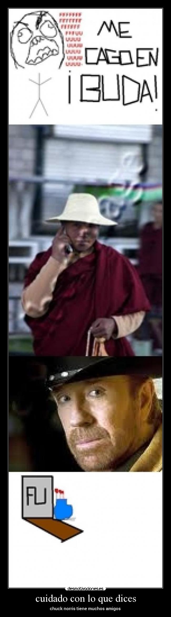 cuidado con lo que dices -