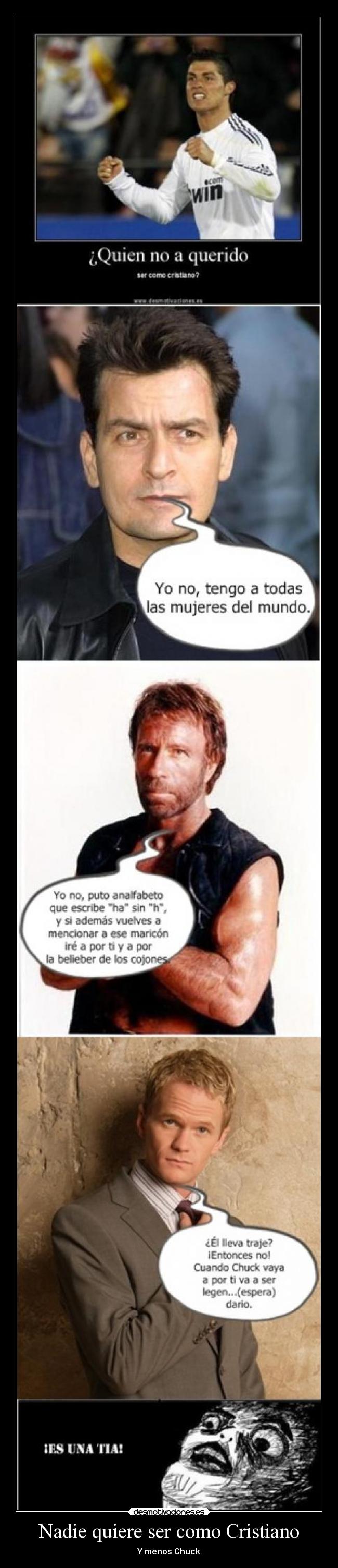 Nadie quiere ser como Cristiano - 