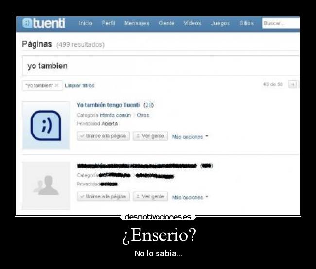¿Enserio? -
