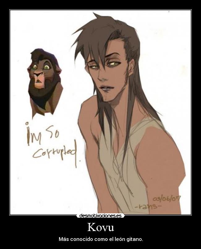 carteles kovu gitano rey leon desmotivaciones