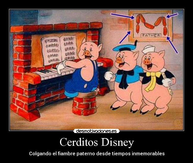Cerditos Disney -