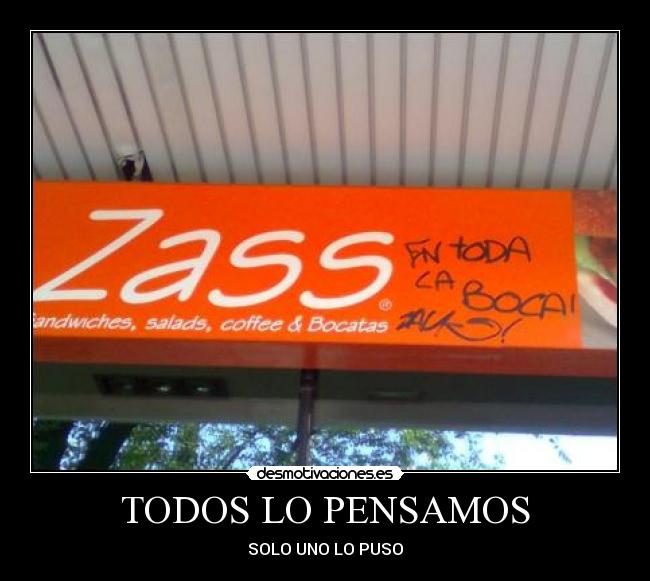 TODOS LO PENSAMOS -