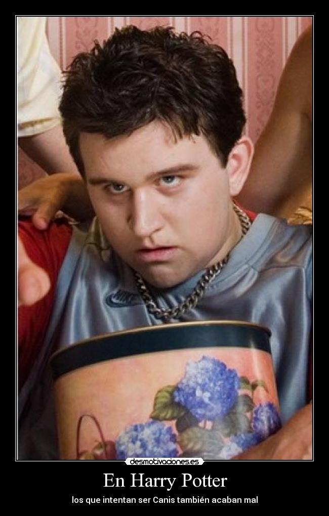 En Harry Potter - los que intentan ser Canis también acaban mal