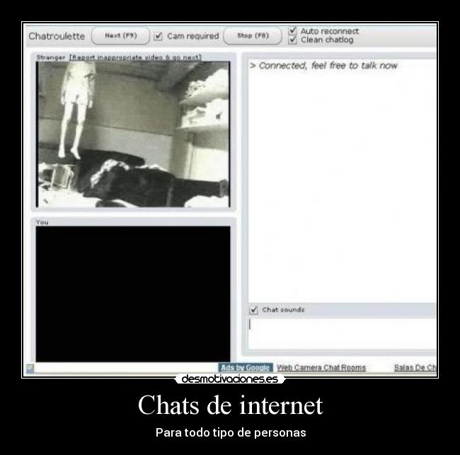 Chats de internet - Para todo tipo de personas