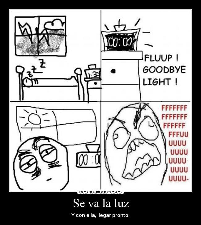 Se va la luz -