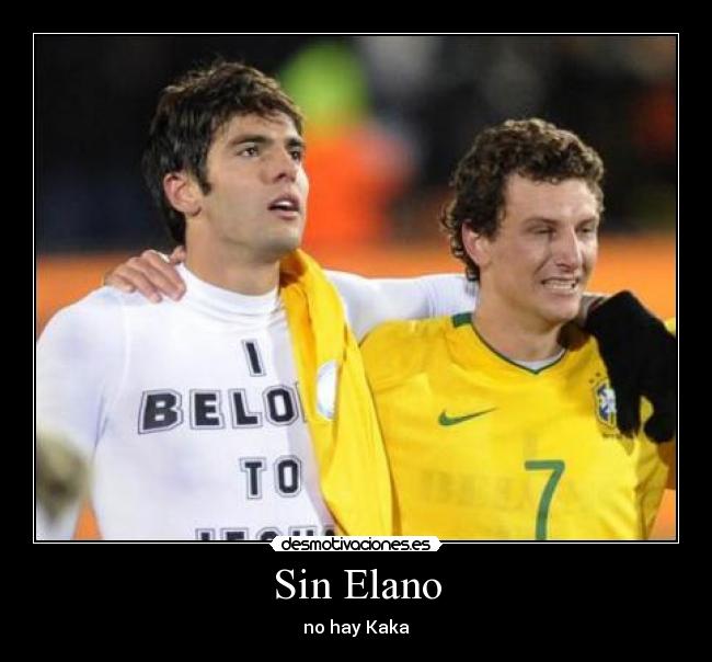 Sin Elano - no hay Kaka