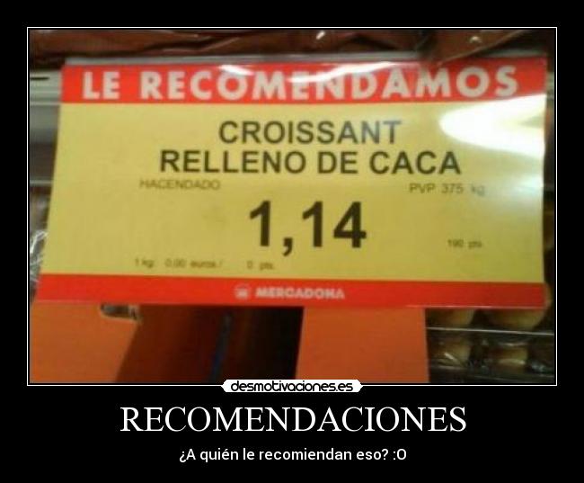 RECOMENDACIONES - 