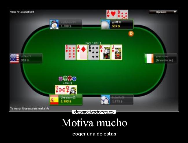 Motiva mucho - coger una de estas