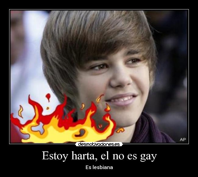 Estoy harta, el no es gay - Es lesbiana