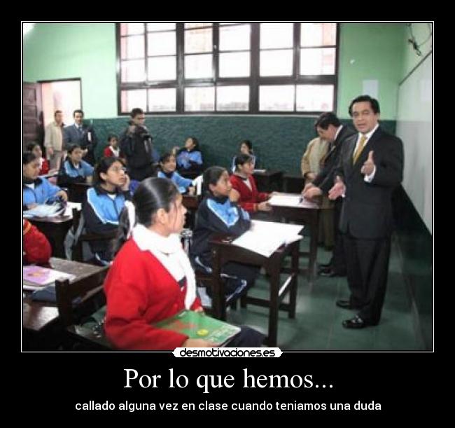 Por lo que hemos... - 