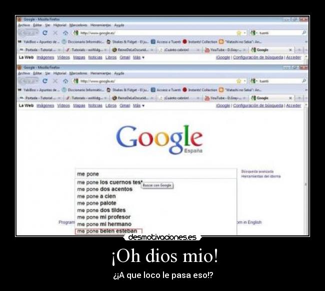¡Oh dios mio! - 