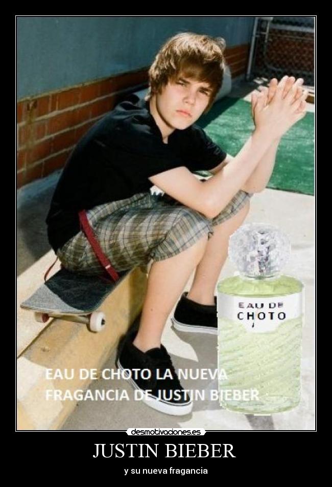 JUSTIN BIEBER  - y su nueva fragancia