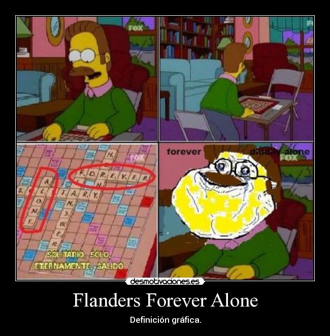 Flanders Forever Alone -
