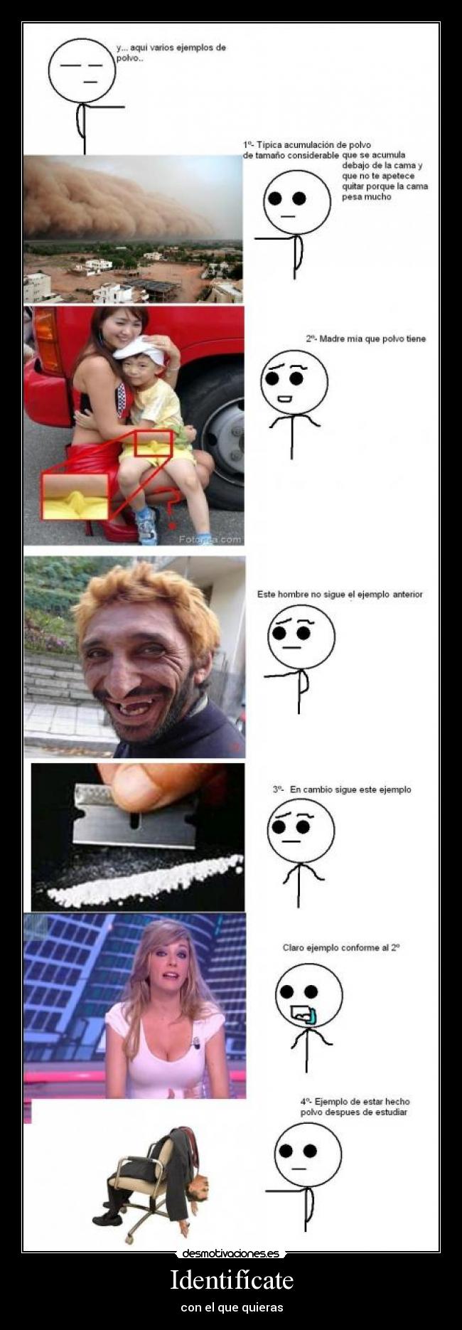 Identifícate - con el que quieras