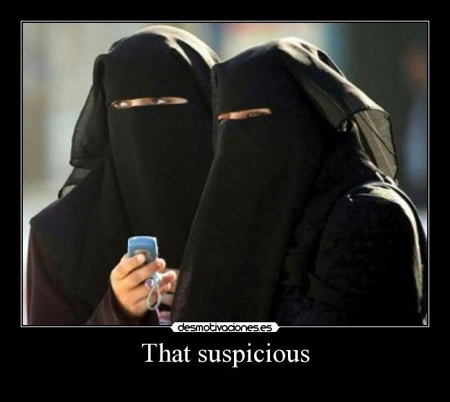 That suspicious - 