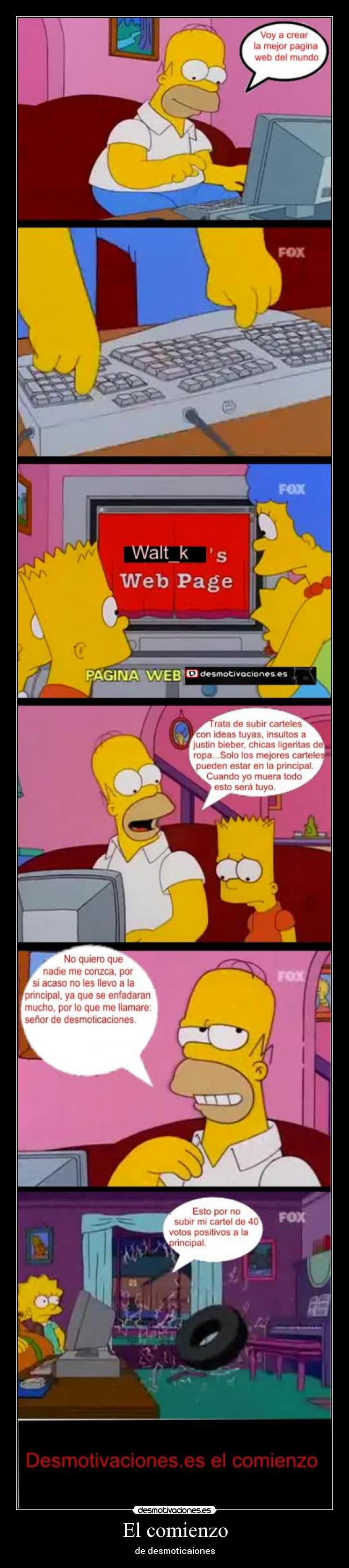 El comienzo - de desmoticaiones