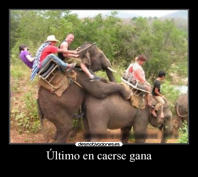 Último en caerse gana - 