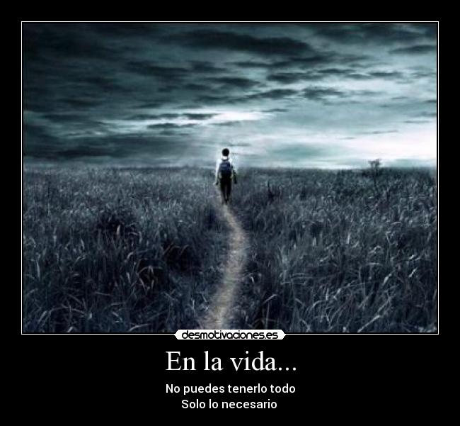 En la vida... - 