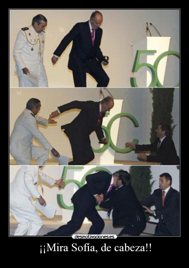 ¡¡Mira Sofía, de cabeza!! - 