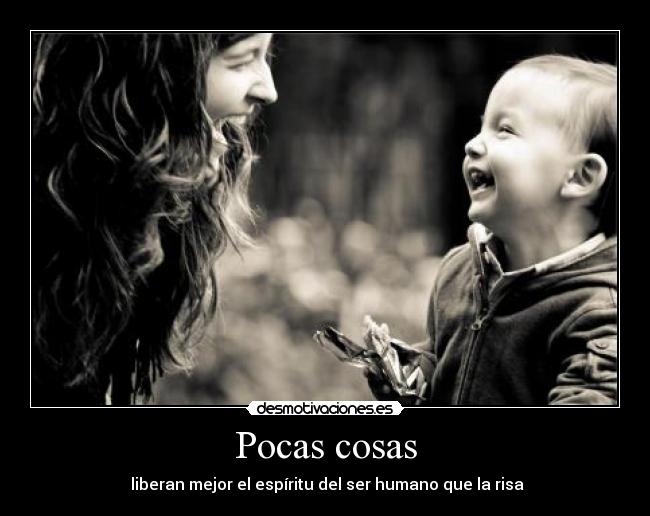 Pocas cosas -