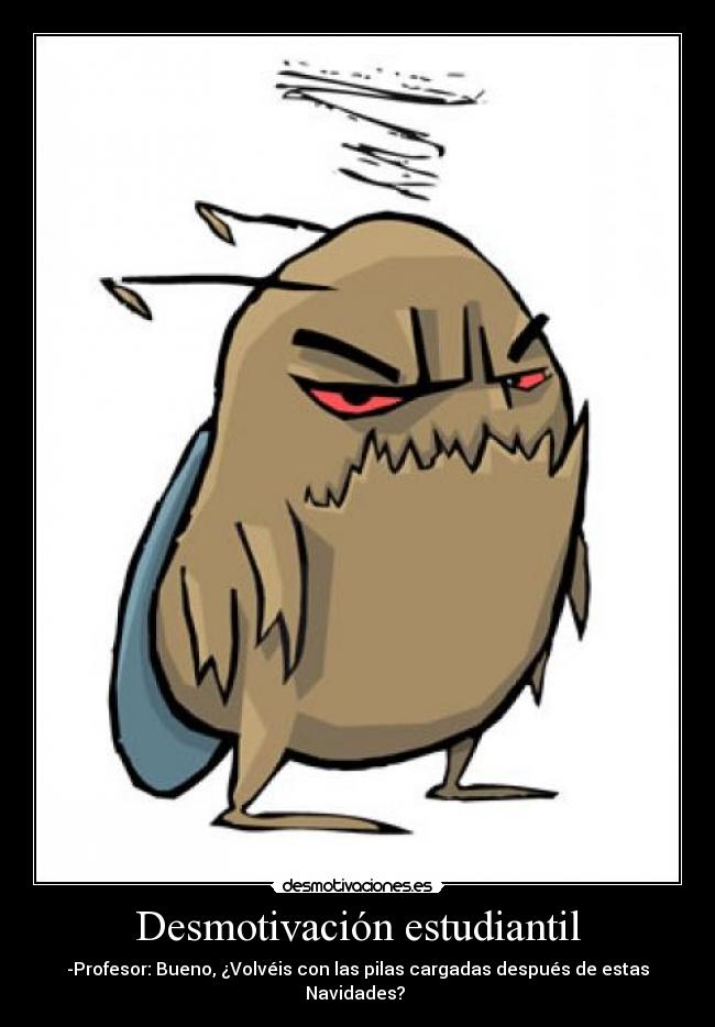 Desmotivación estudiantil - 