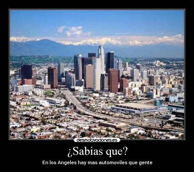 ¿Sabias que? -