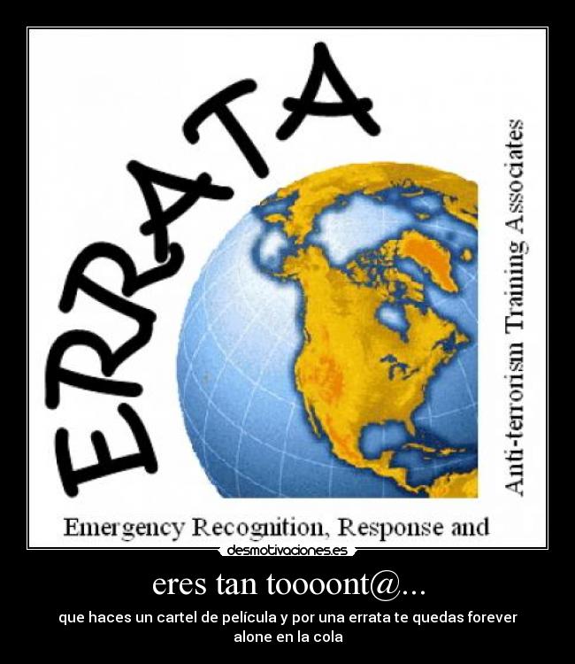 carteles errata desmotivaciones