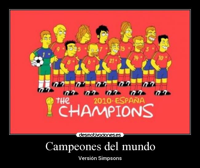 Campeones del mundo -