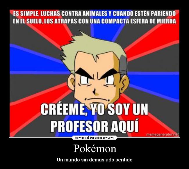 Pokémon - Un mundo sin demasiado sentido