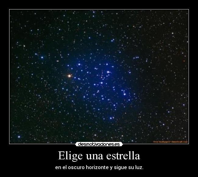 Elige una estrella -