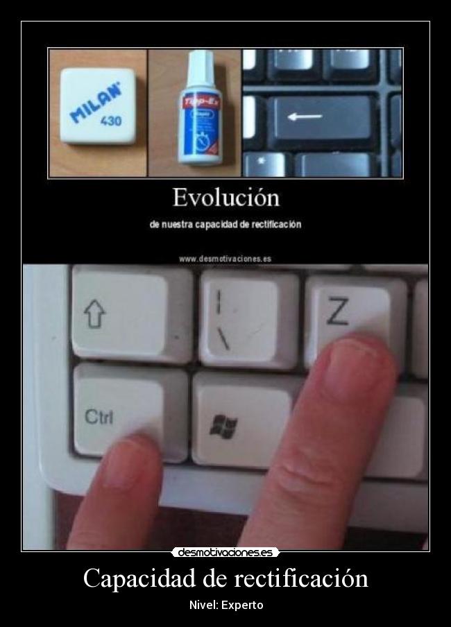 Capacidad de rectificación - 