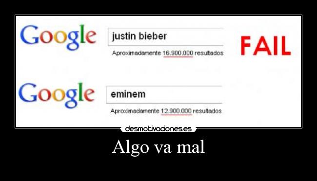 carteles algo mal maricona tiene mas que eminem desmotivaciones