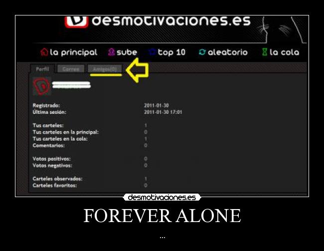 FOREVER ALONE -