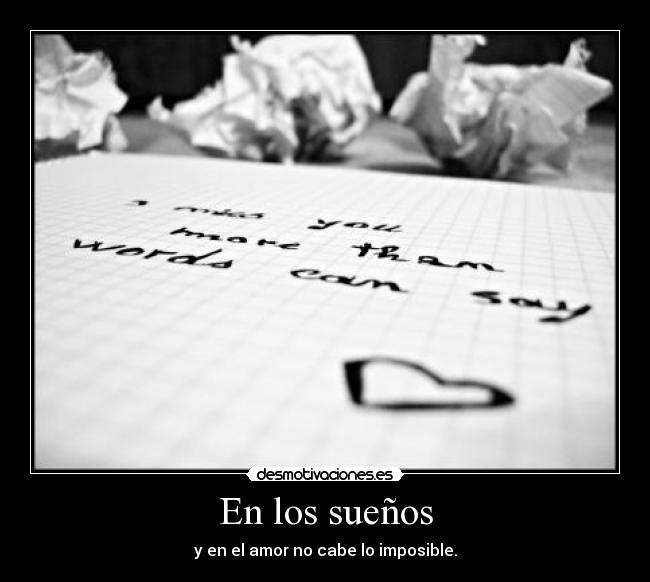 En los sueños - 