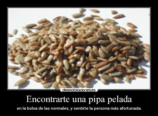 Encontrarte una pipa pelada - 