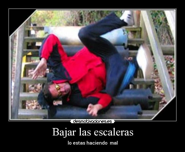 Bajar las escaleras -