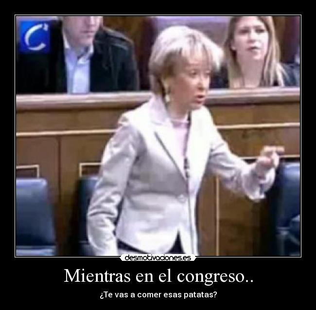 Mientras en el congreso.. - 