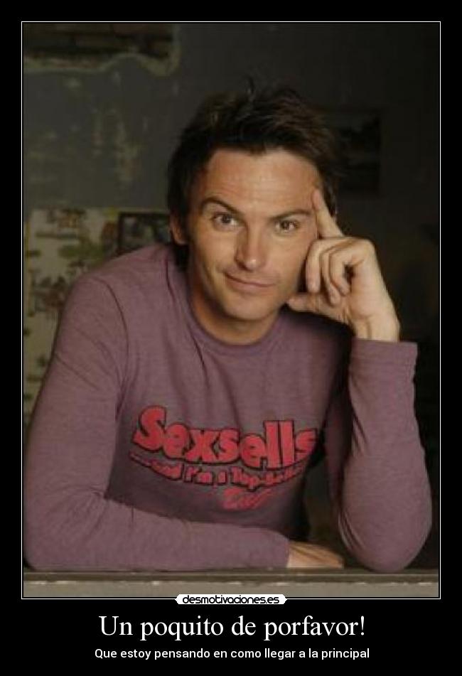 Un poquito de porfavor! -