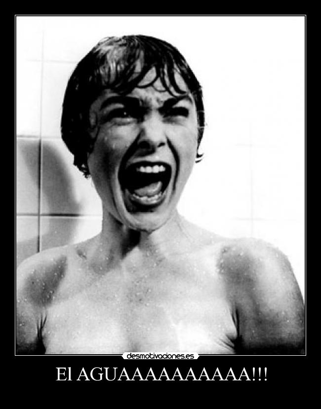 El AGUAAAAAAAAAA!!! -