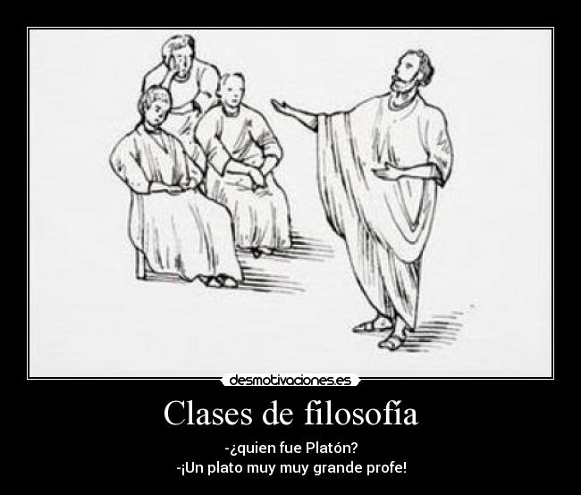 Clases de filosofía -