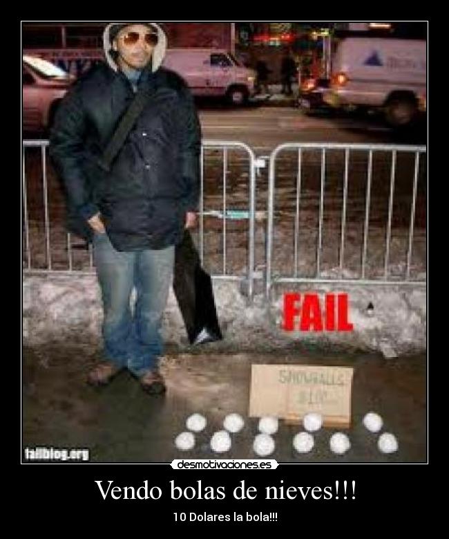 Vendo bolas de nieves!!! - 10 Dolares la bola!!!