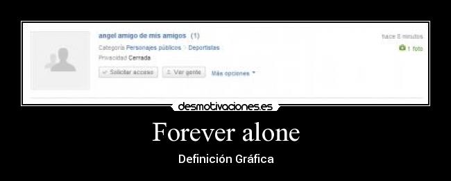 Forever alone -