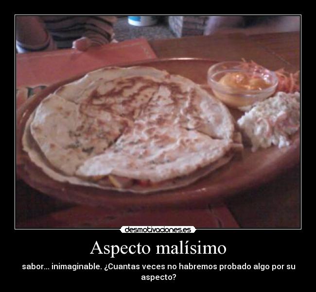 Aspecto malísimo -